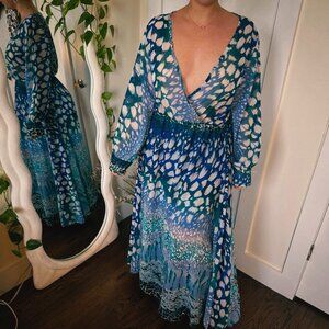 Maxi flowy Dress-Belma